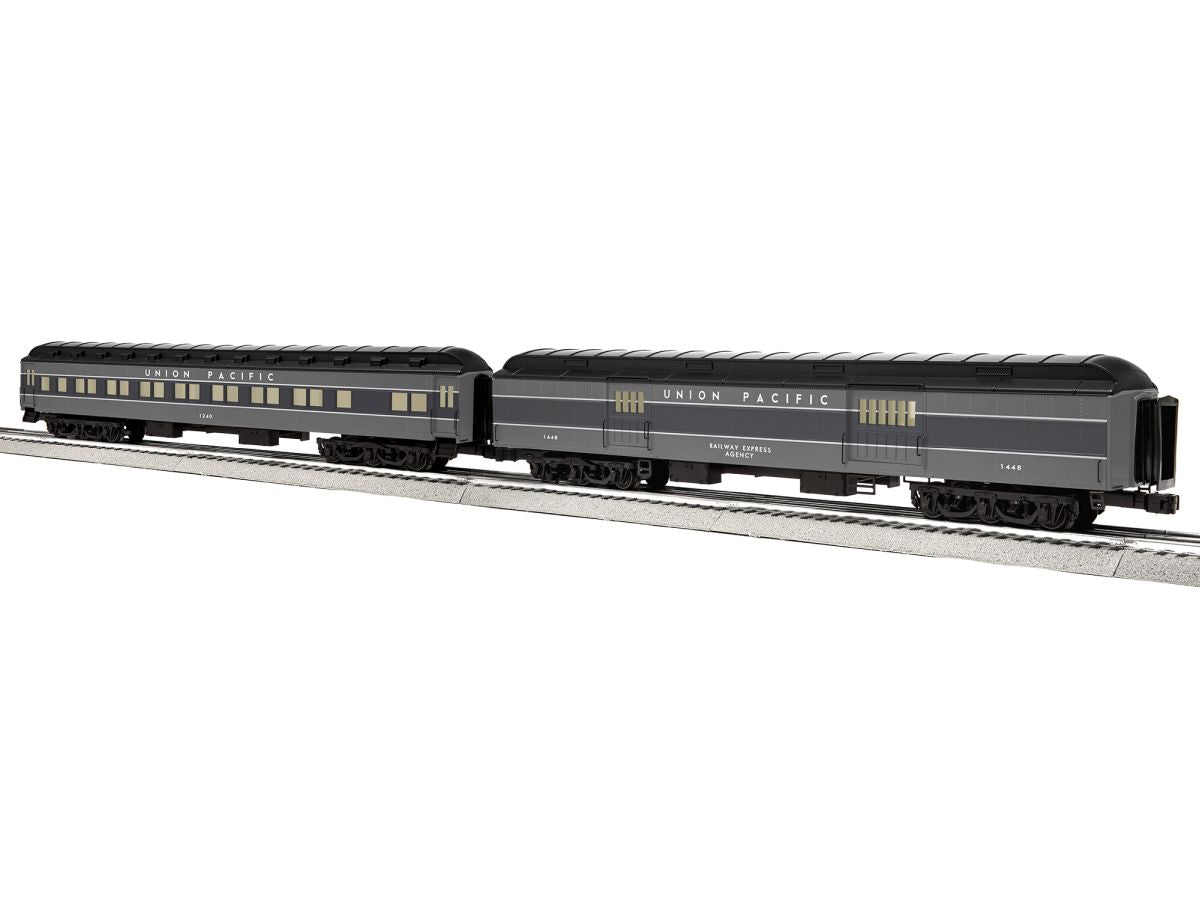 Lionel Train 2427130 O UP 18  Passenger Car 2-Pack A