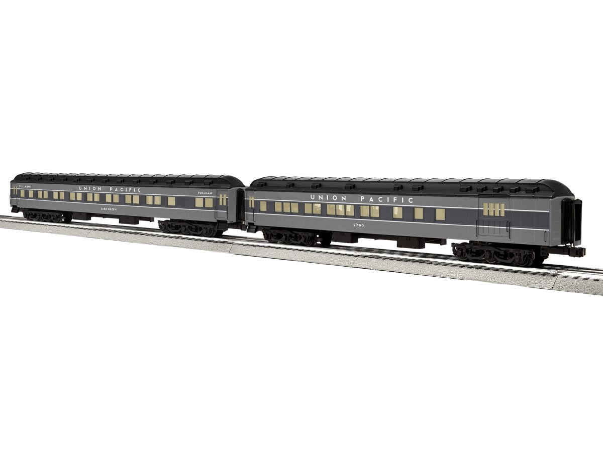 Lionel Train 2427140 O UP 18  Passenger Car 2-Pack B