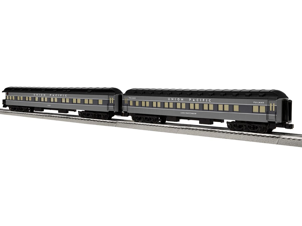 Lionel Train 2427150 O UP 18  Passenger Car 2-Pack C