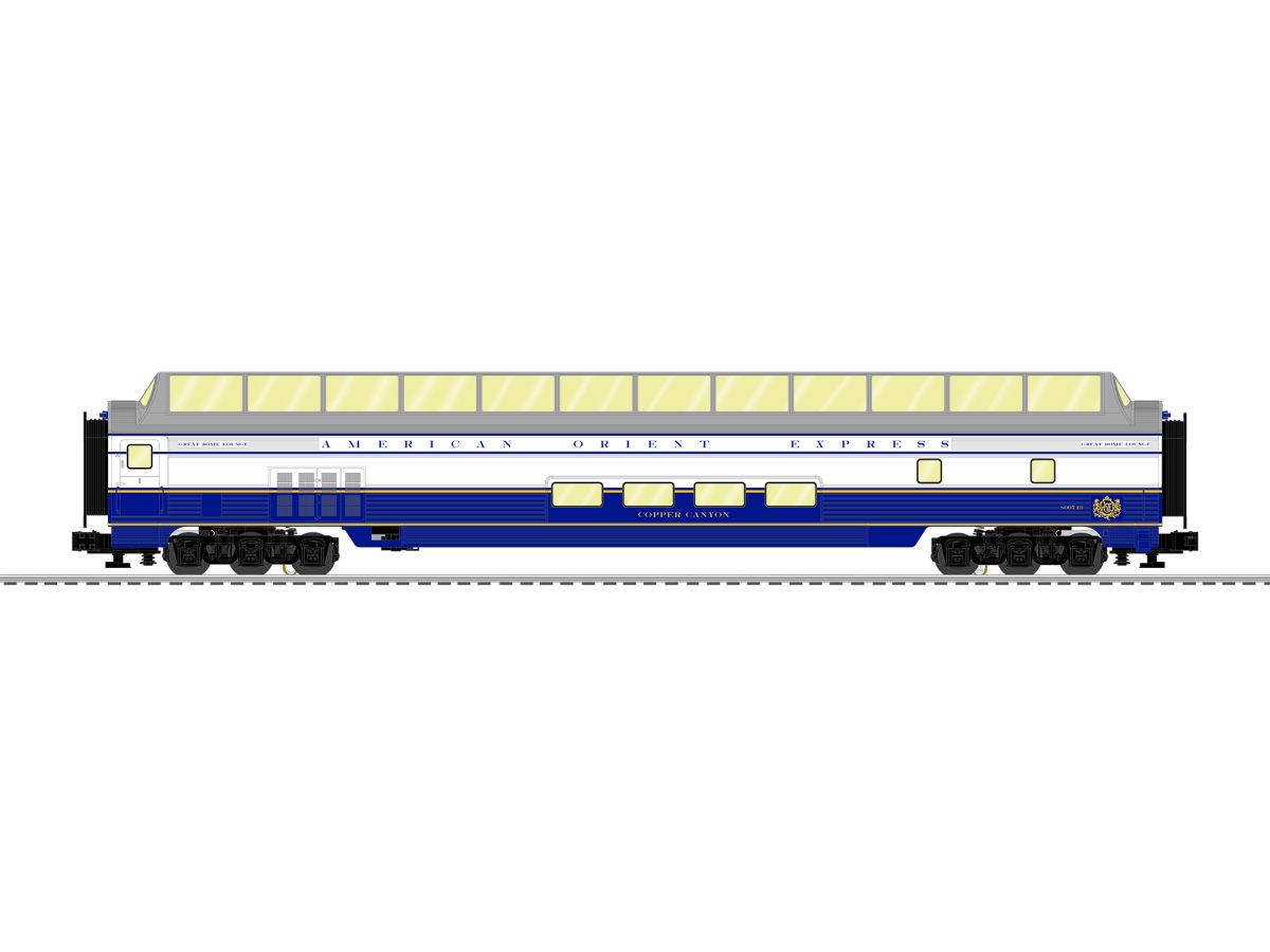 Lionel Train 2427180 O American Orient Express Full Dome