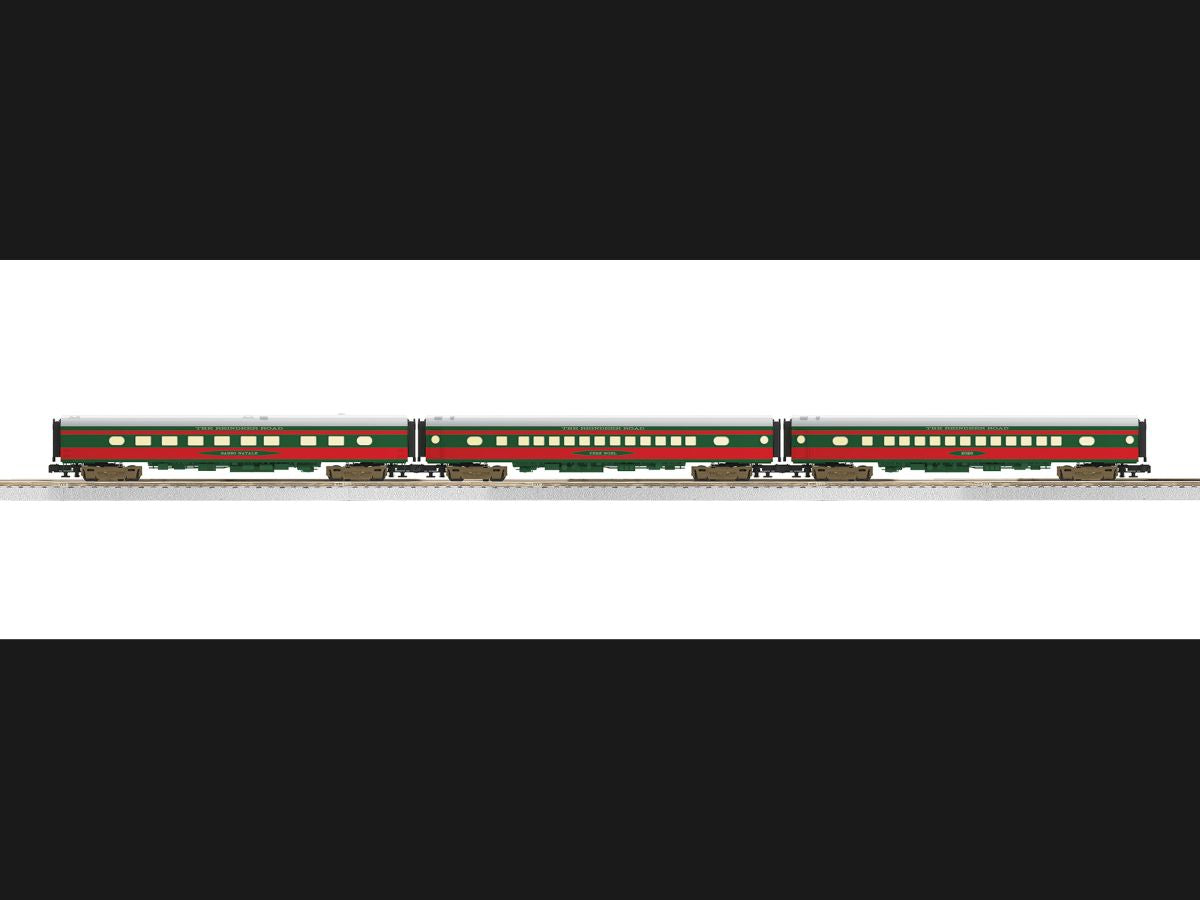 Lionel Train 2427440 O North Pole Central 18  Aluminum 3 Pack