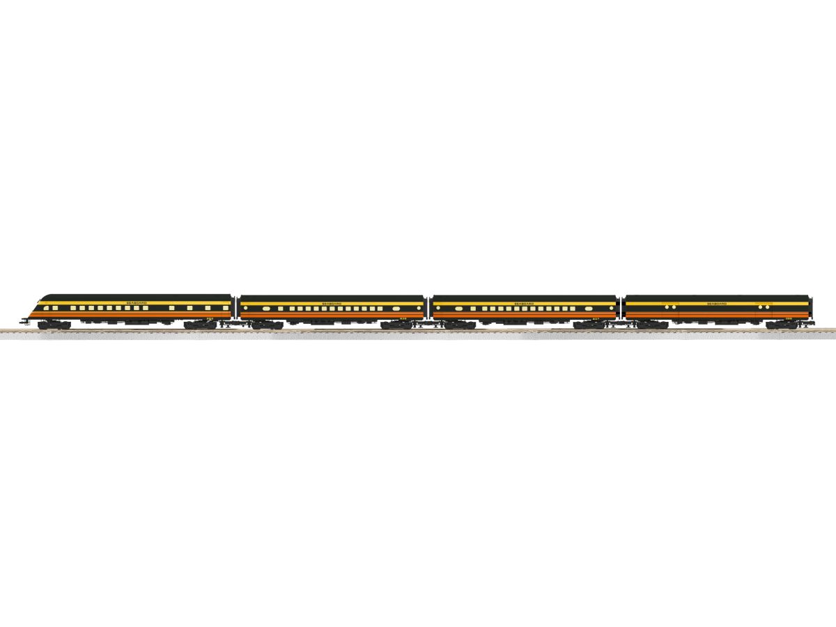 Lionel Train 2427490 O SBD 18  Aluminum 4 Pack