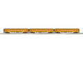 Lionel Train 2427530 O UP 18  Aluminum 3 Pack
