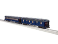Lionel Train 2427550 O Royal Blue Wood Passenger 2 Pack A