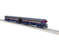 Lionel Train 2427570 O Royal Blue Wood Passenger 2 Pack C