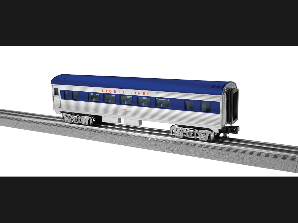 Lionel Train 2427730 O RTR Lionel Lines Streamlined Passenger Coach #2024