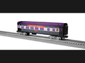 Lionel Train 2427950 O RTR Halloween Streamlined Observation Coach Full Moon