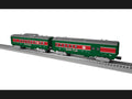 Lionel Train 2427980 O RTR Sleigh Bell Limited Streamlined Passenger Car 2-Pack