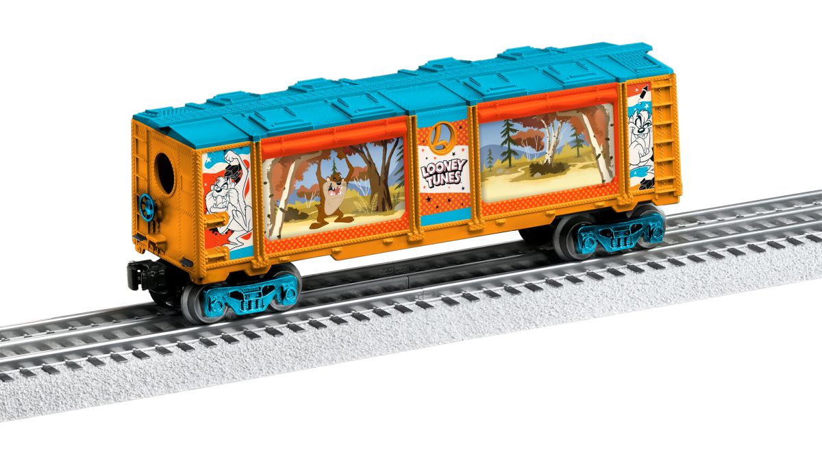 Lionel Train 2428010 O RTR Tasmanian Devil Lenticular Boxcar