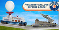 Lionel Train 2428100 O Weather Balloon Defense 2-pack