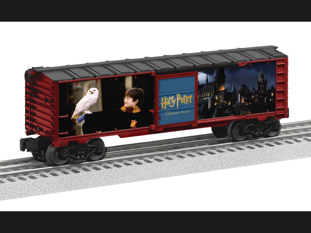 Lionel Train 2428110 O RTR Harry Potter and the Sorcerers Stone Boxcar