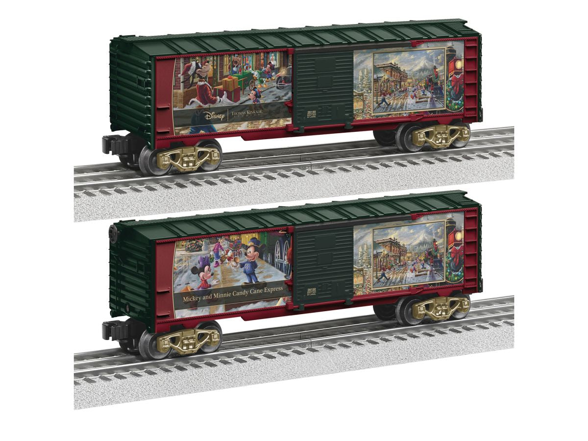 Lionel Train 2428150 O RTR Thomas Kinkade Studios Disney Mickey & Minnie Candy