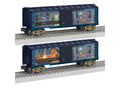 Lionel Train 2428160 O RTR Thomas Kinkade Studios Disney Mickey and Minnie Chri