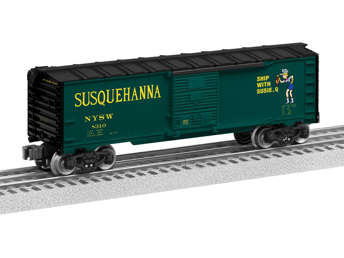 Lionel Train 2428310 O RTR NYSW Boxcar #8310