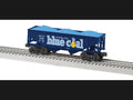 Lionel Train 2428320 O RTR Blue Coal Co. Hopper w. Coal Load #8320