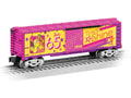 Lionel Train 2428440 O RTR BARBIE 65th Anniversary 1970s Boxcar