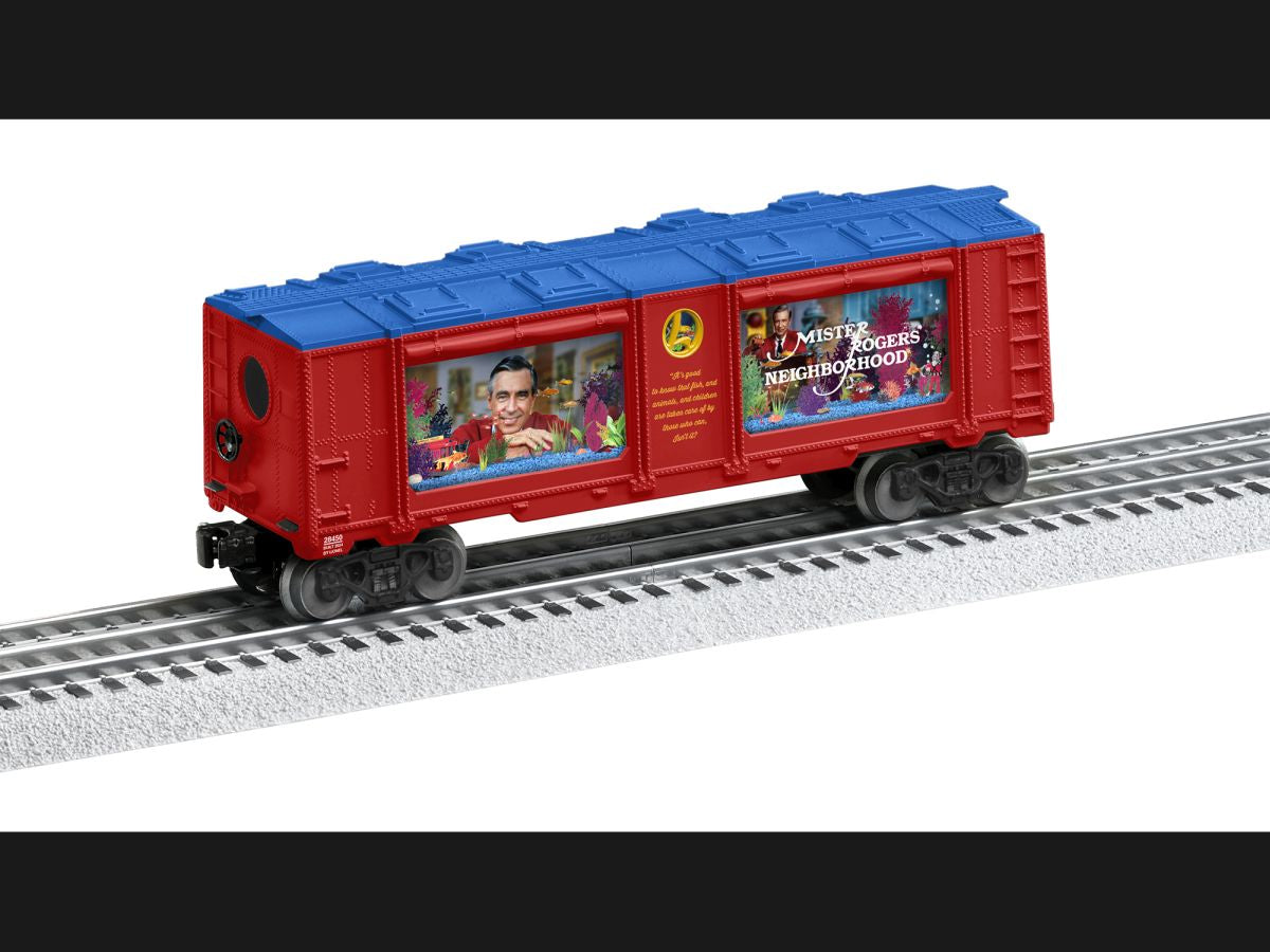 Lionel Train 2428450 O RTR Mister Rogers Aquarium Car