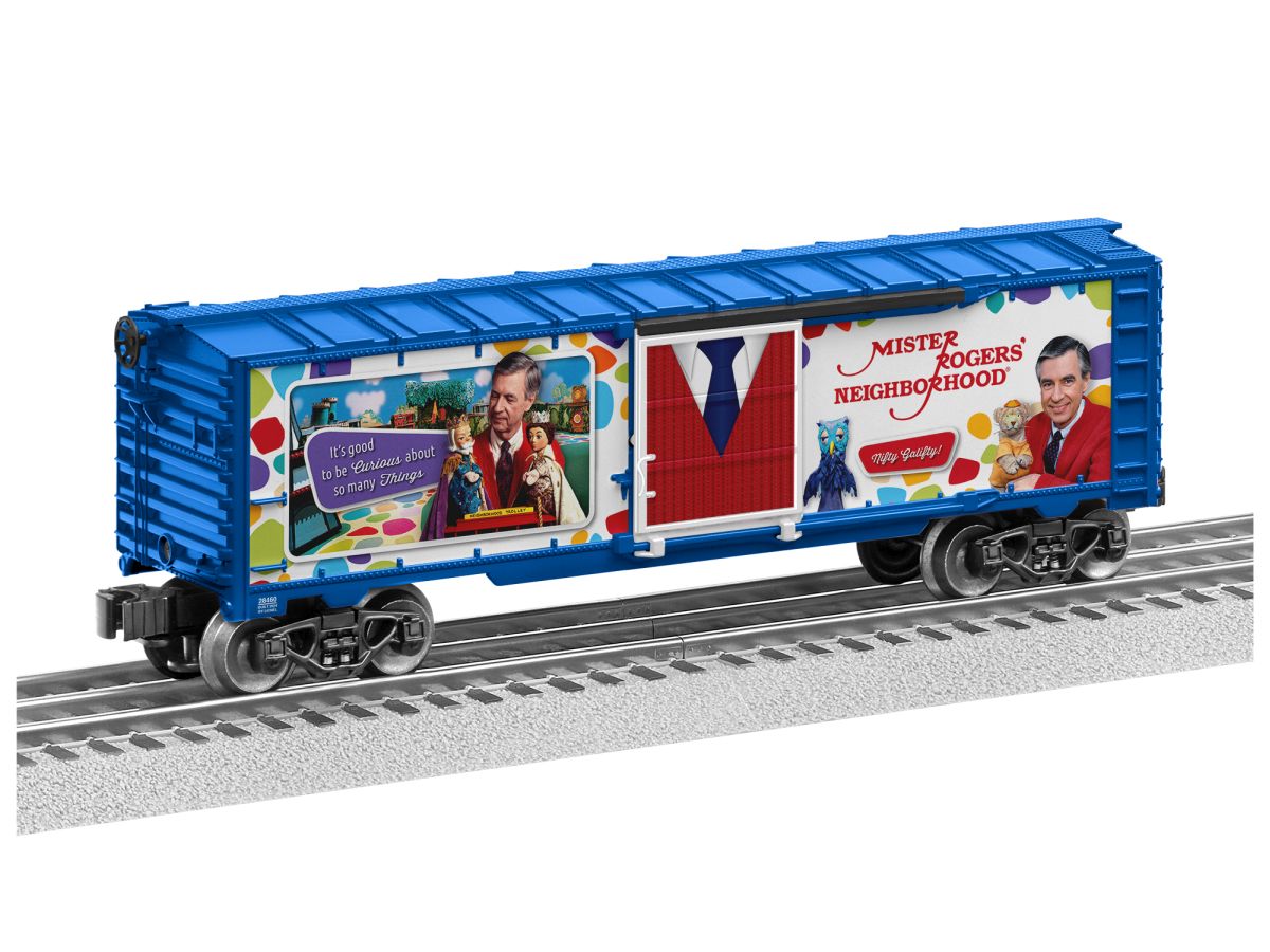 Lionel Train 2428460 O RTR Mister Rogers Neighborhood Sound Boxcar