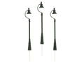 Lionel Train 2429200 O RTR Station Lights 3-Pack Green