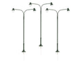 Lionel Train 2429220 O RTR Double Arm Globe Light 3-Pack