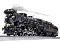 Lionel Train 2431160 O BTO F-19 Pacific C&O #492 George Washington w/ C&O tende