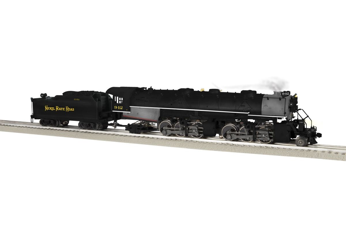Lionel LNL2431210 O BTO 2-6-6-2 NKP Road #942 Steam Loco