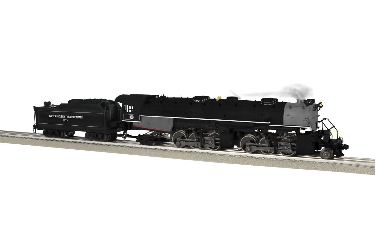 Lionel LNL2431250 O BTO 2-6-6-2 Weyerhaeuser #120 Steam Loco