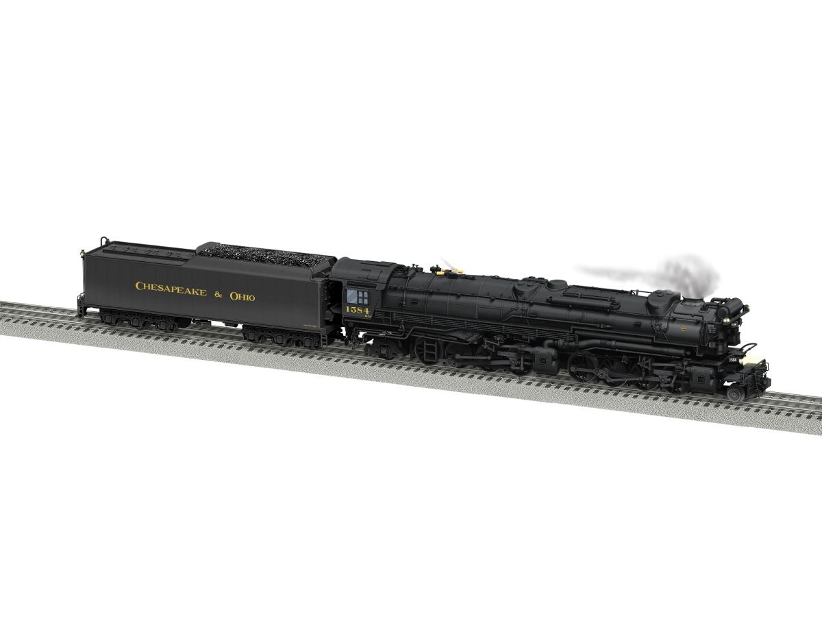 Lionel LNL2431580 O BTO C&O LEGACY H7 2-8-8-2 #1584