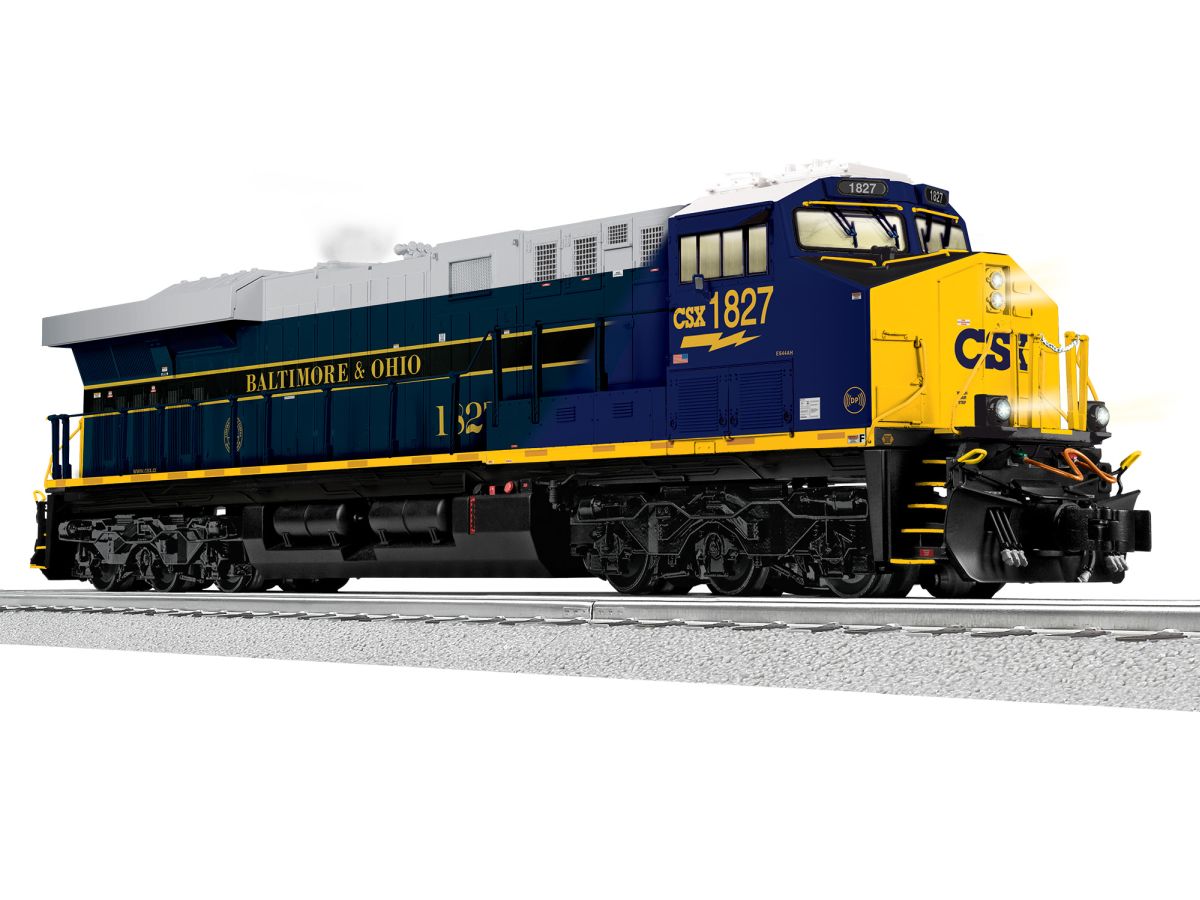 Lionel Train 2433580 O BTO CSX LEGACY ES44AC #1827