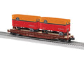 Lionel Train 2526380 O Pacific Electric TOFC w/2 trailers #563200