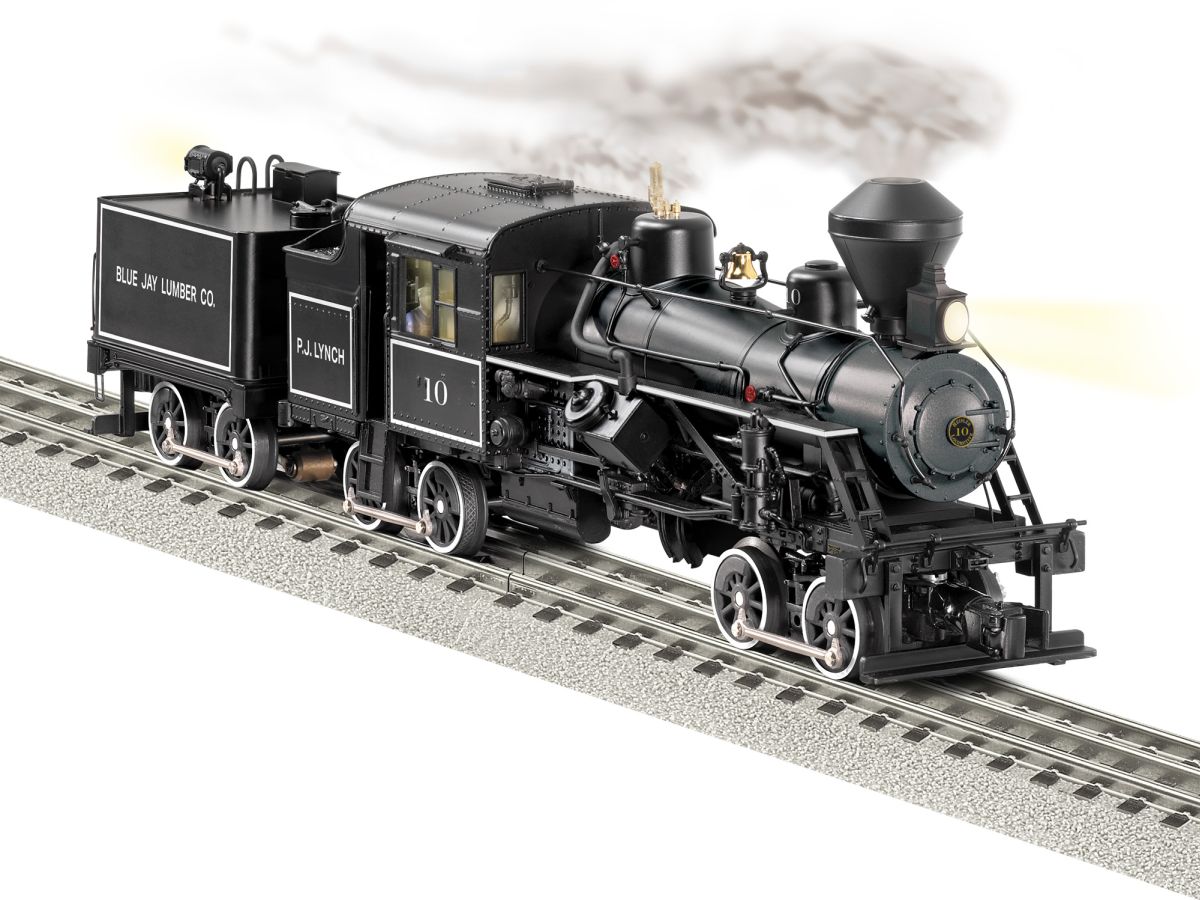 Lionel LNL2531520 O BTO Blue Jay Lumber LEGACY Heisler #10