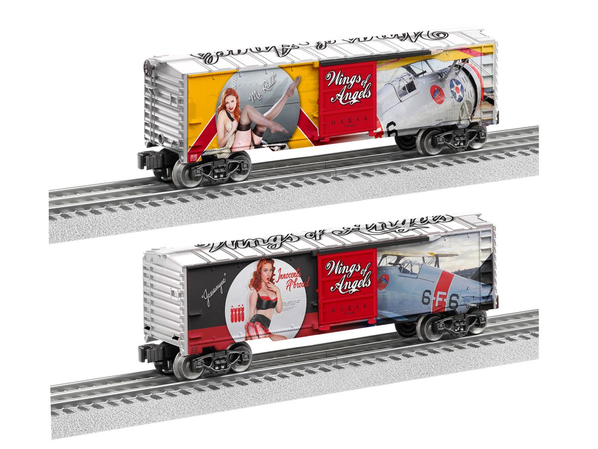 Lionel Train 2538180 O RTR Wings of Angels MUSA Boxcar Jessamyne – Toy ...
