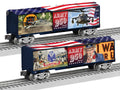 Lionel Train 2538400 O RTR US Army 250th Anniversary MUSA Boxcar