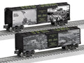 Lionel Train 2538420 O RTR Iwo Jima 80th Anniversary MUSA Boxcar