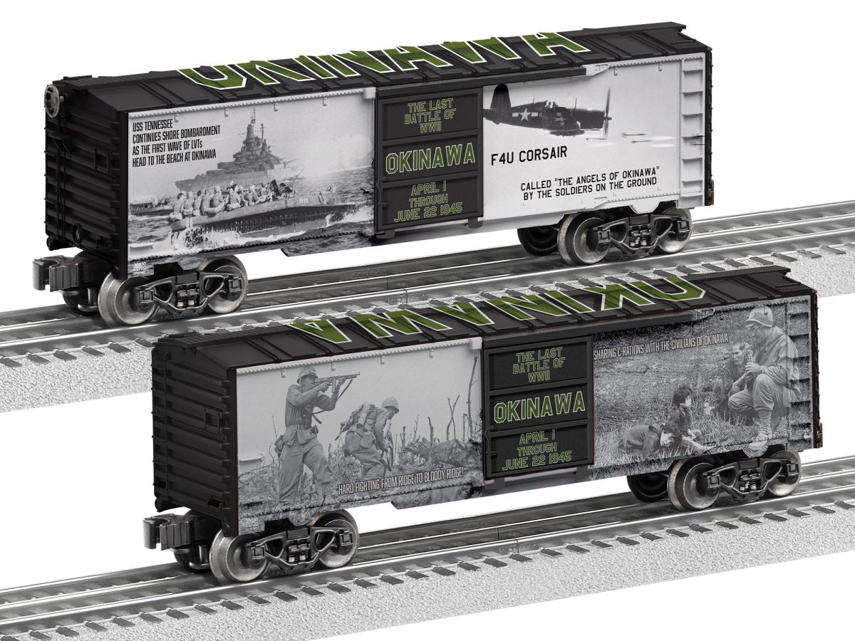Lionel Train 2538430 O RTR Okinawa 80th Anniversary MUSA Boxcar