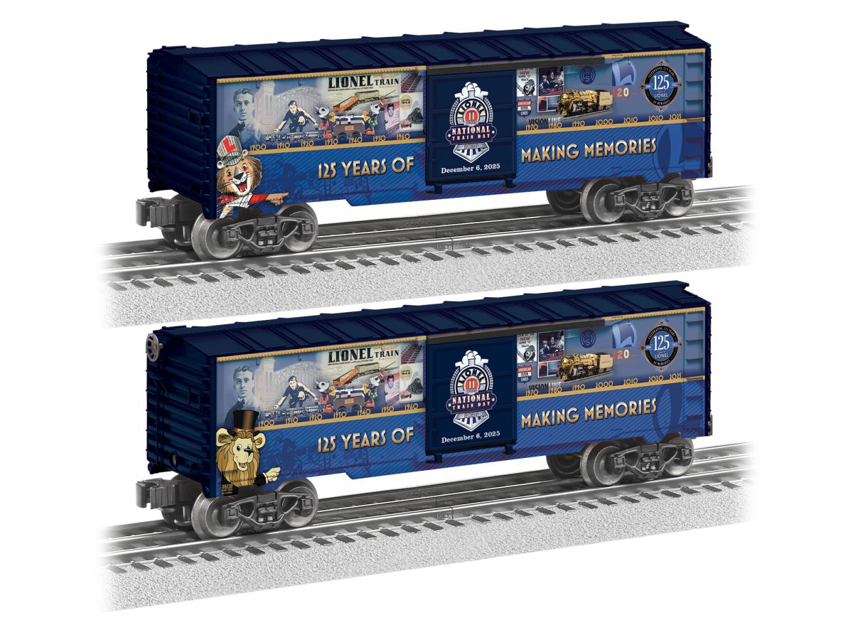Lionel Train 2538510 O 2025 National Lionel Train Day Boxcar