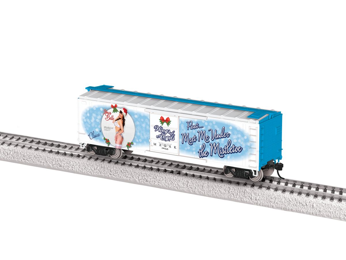 Lionel Train 2554270 HO RTR Wings Of Angels Christmas Boxcar