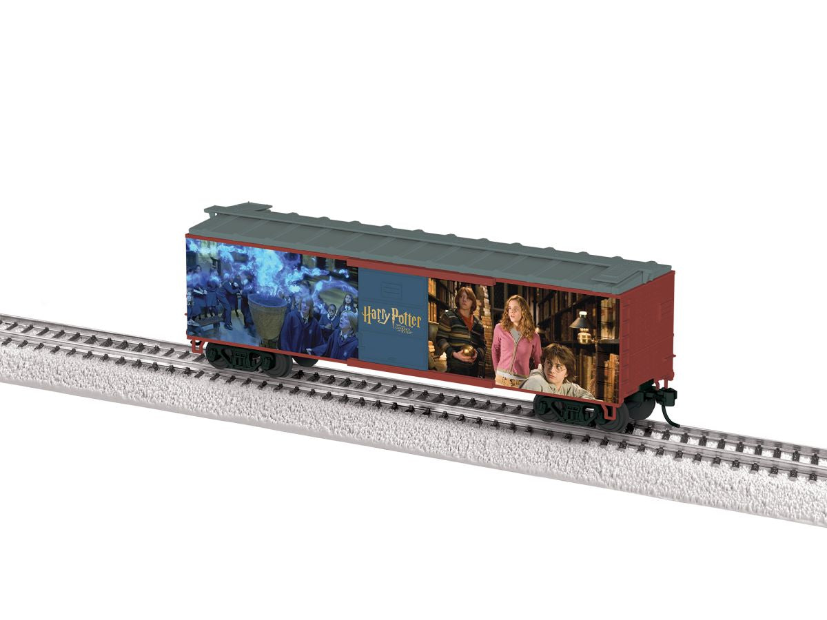Lionel Train 2554280 HO RTR Harry Potter and the Goblet of Fire Movie Boxcar