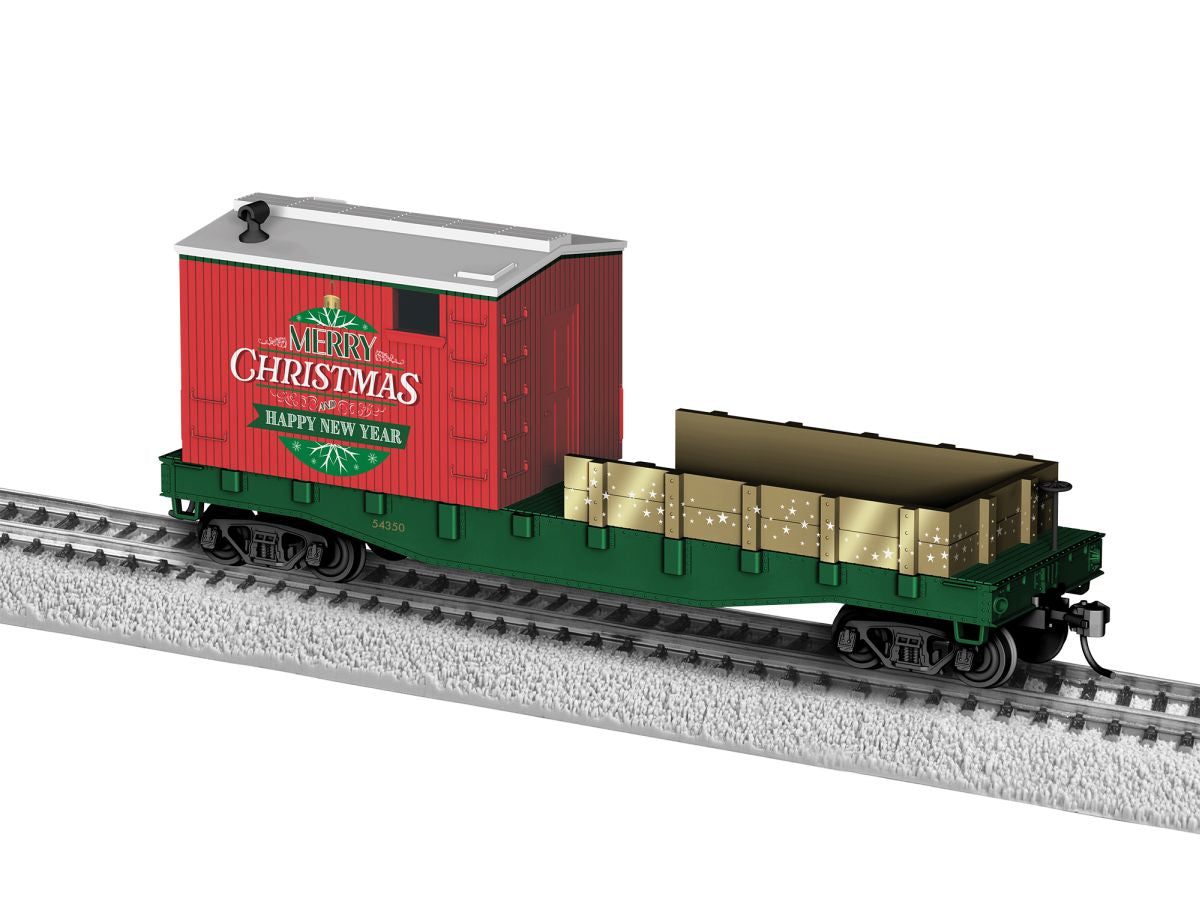 Lionel Train 2554350 HO RTR Christmas Work Caboose