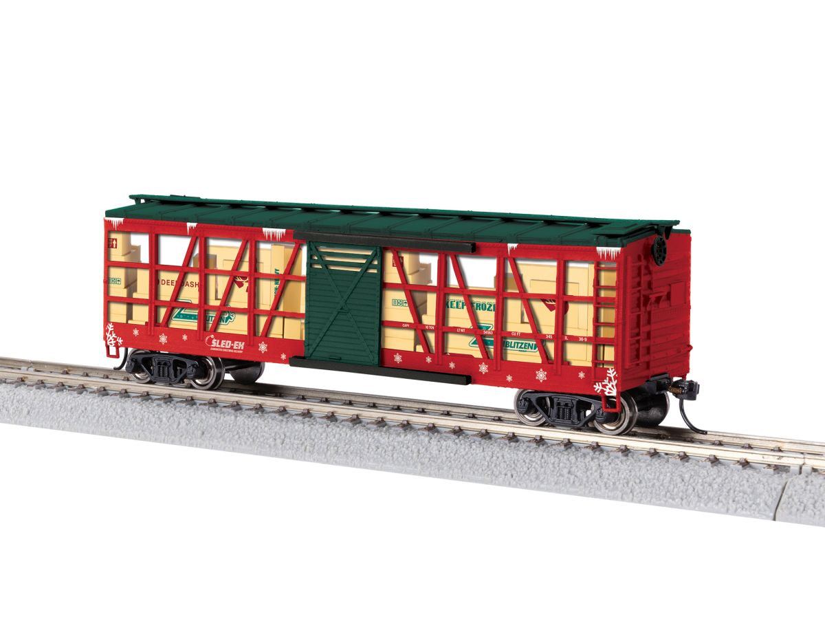 Lionel Train 2554440 HO RTR Sled Ex Delivery Transport