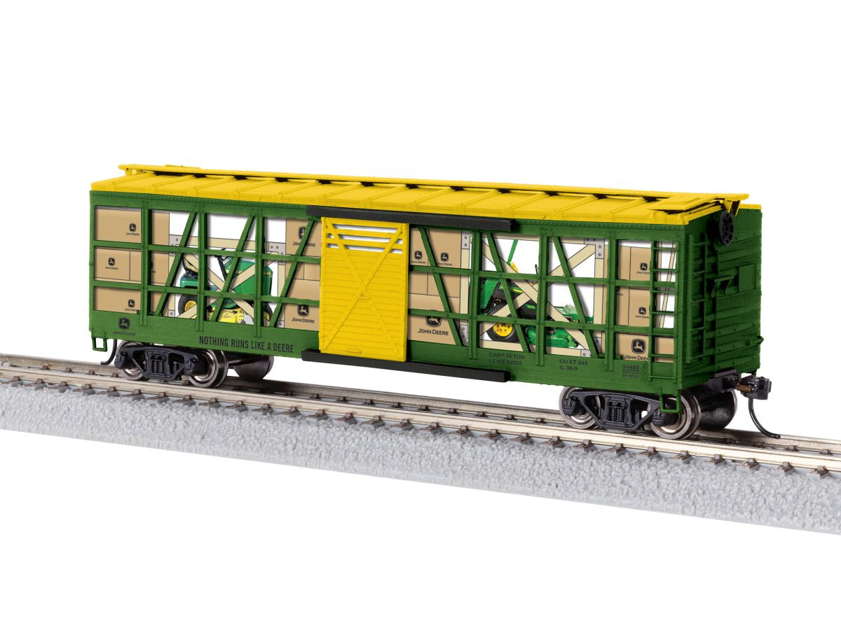 Lionel Train 2554450 HO RTR John Deere Mower Transport