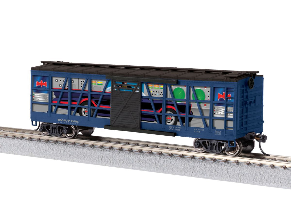 Lionel Train 2554470 HO RTR DC Wayne Enterprises Transport Car