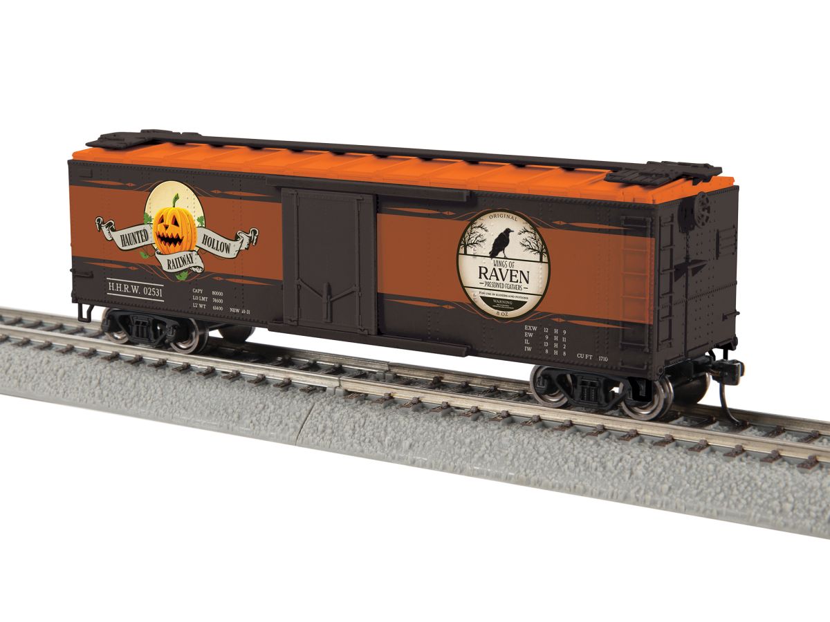 Lionel Train 2554560 HO RTR Wings of Raven Boxcar