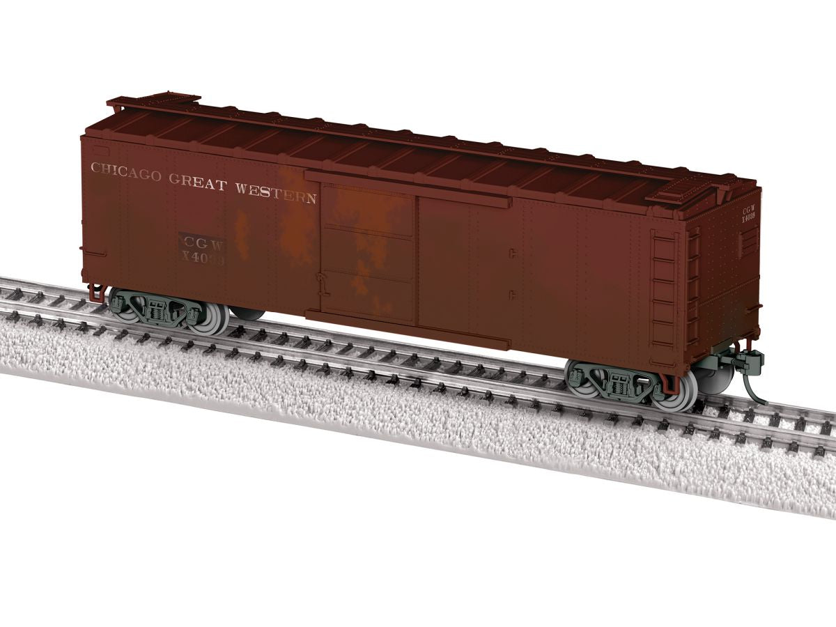 Lionel Train 2554620 HO RTR CGW Weathered Boxcar #X4039