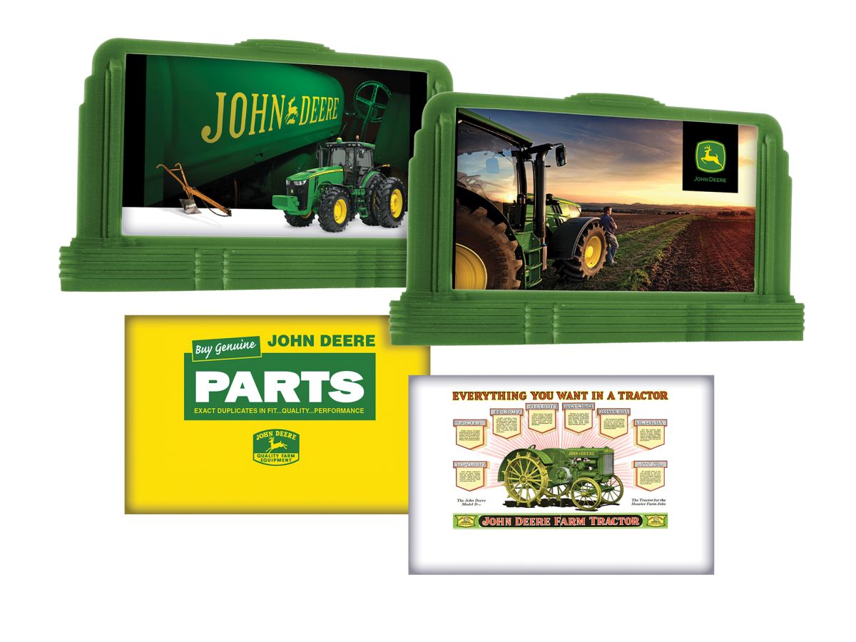 Lionel Train 2557050 HO RTR John Deere Billboard 2 Pack