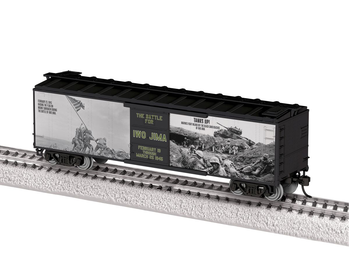 Lionel LNL2564010 HO RTR Iwo Jima 80th Anniversary HOMUSA Boxcar