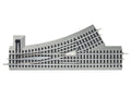 Lionel 262548L O RTR FasTrack O48 Turnout  Left  NEW - call for discount pricing!