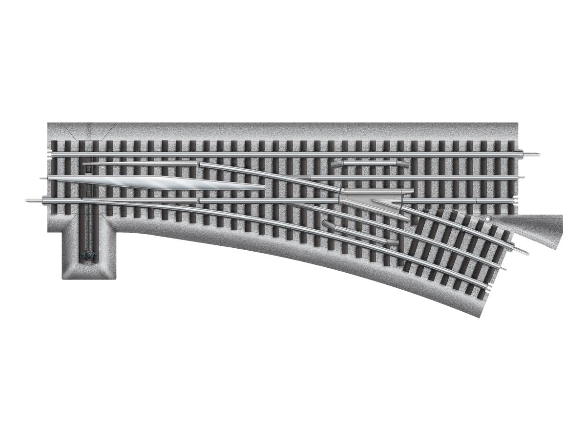 Lionel 262572L O RTR FasTrack O72 Turnout  Left  NEW - call for discount pricing!
