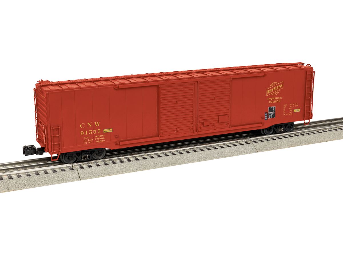 Lionel Train 2626031 O CNW 60 PS-1 Double Door Boxcar #91557