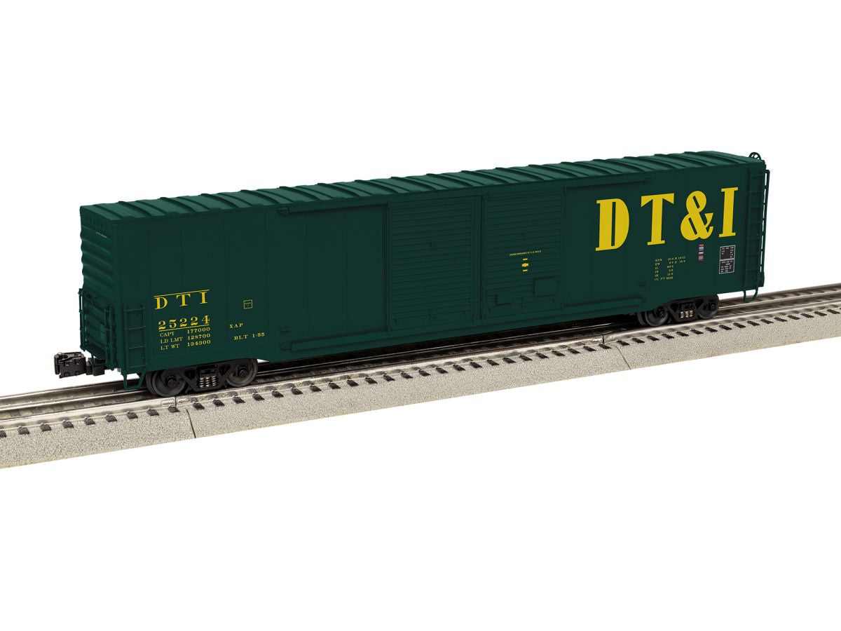 Lionel Train 2626052 O DT&I 60 PS-1 Double Door Boxcar #25224 (not shown)